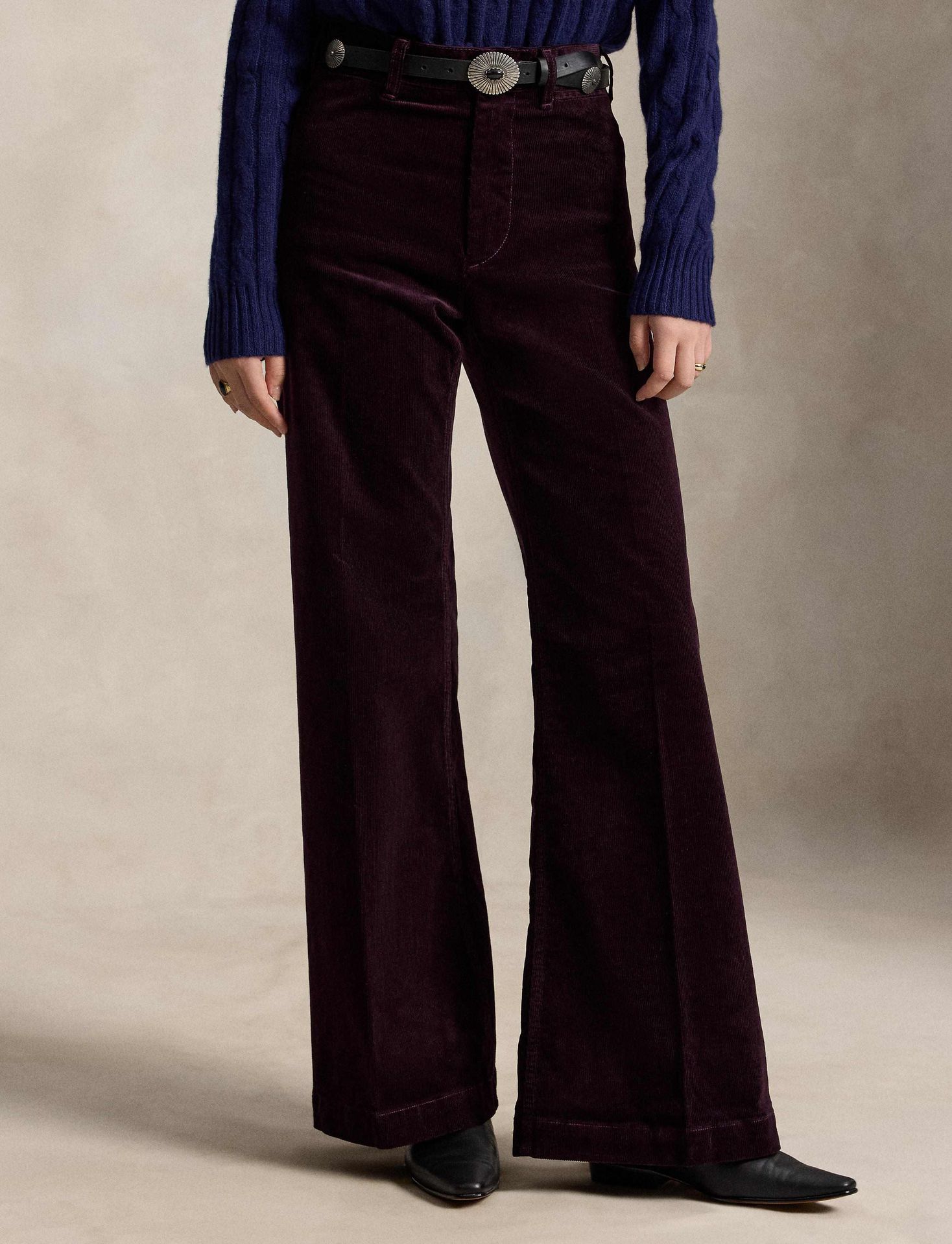 POLO RALPH LAUREN Spodnie Relaxed fit sztruks