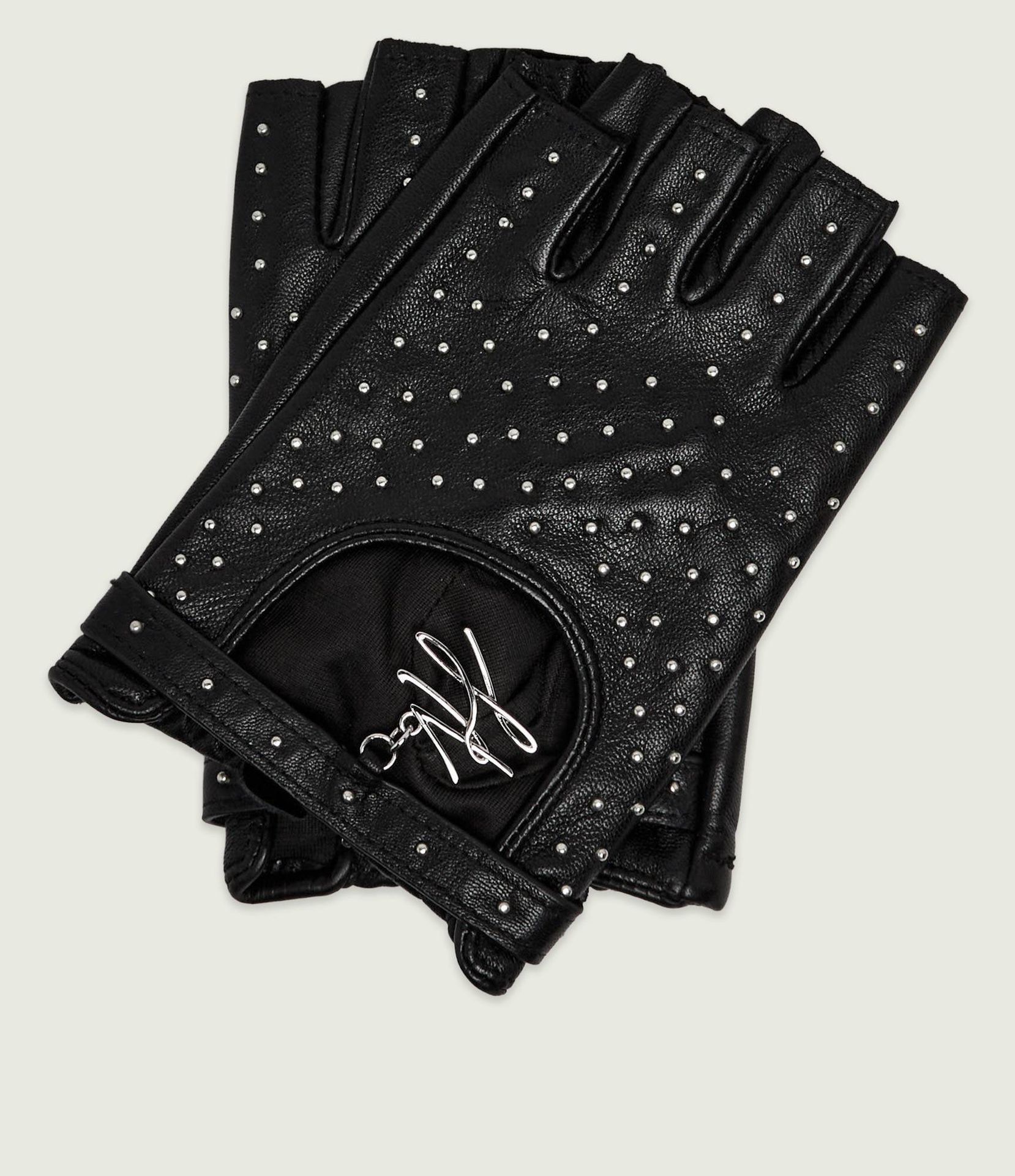 Karl Lagerfeld Skórzane rękawiczki K/Autograph