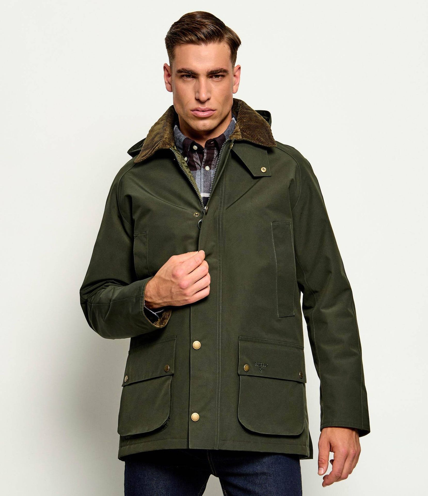Barbour Kurtka Winter Ashby Regular Fit