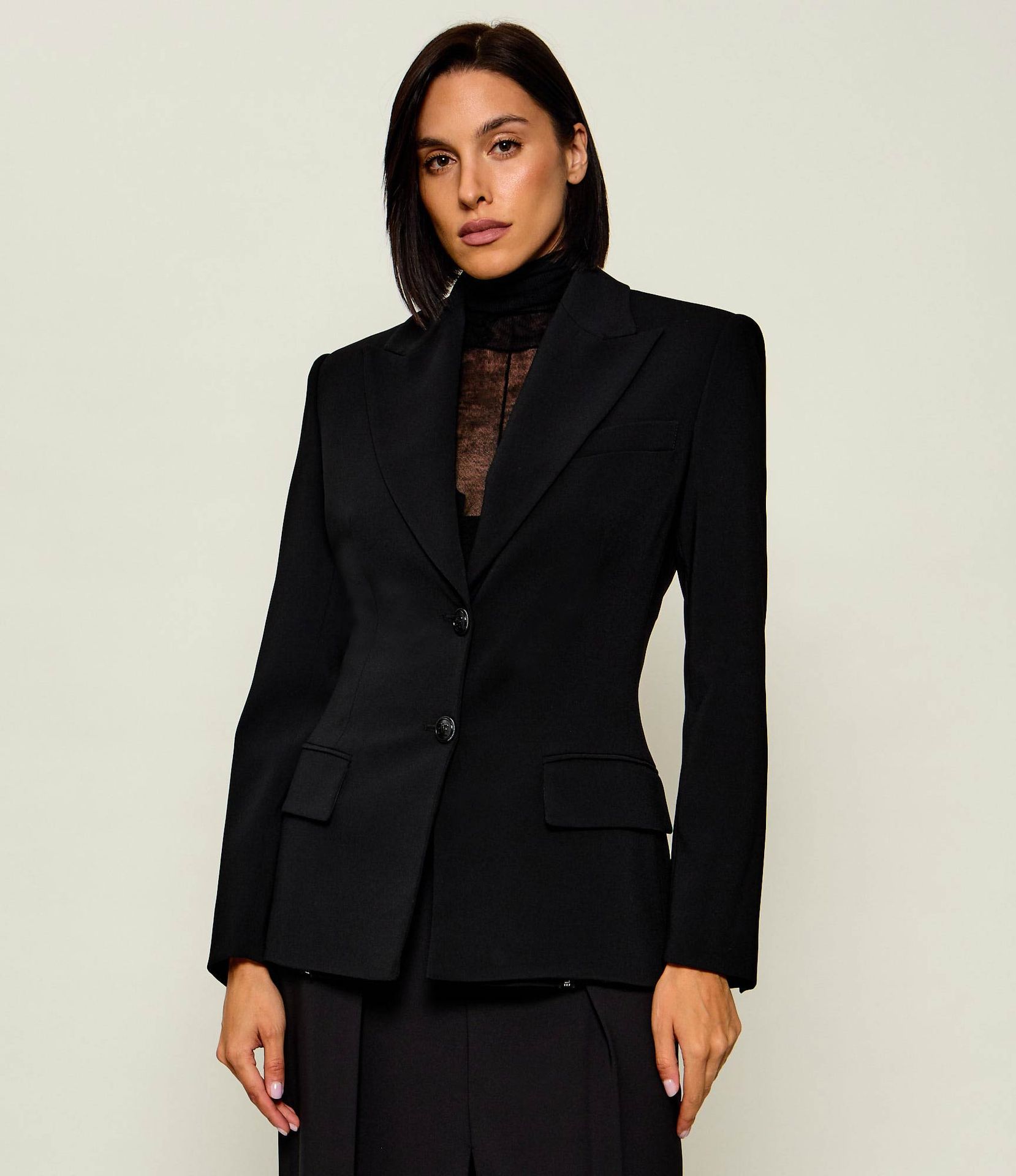 Elisabetta Franchi Żakiet Slim Fit