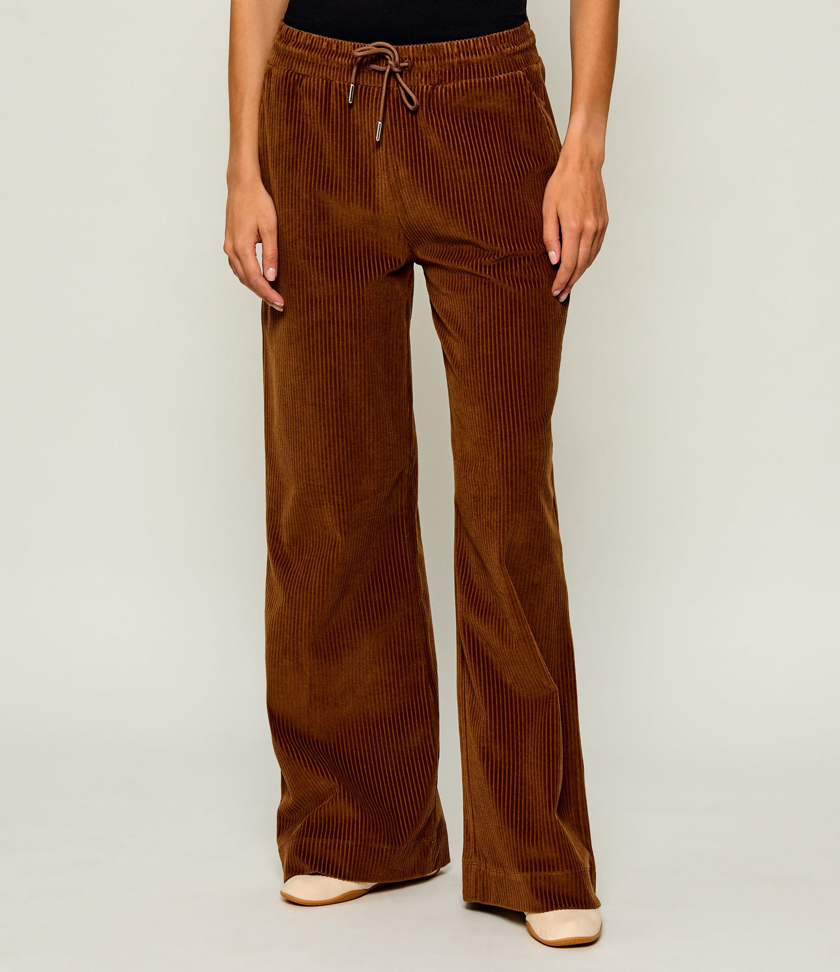 Joop! Jeans Spodnie dresowe Tulipsa Regular Fit sztruks