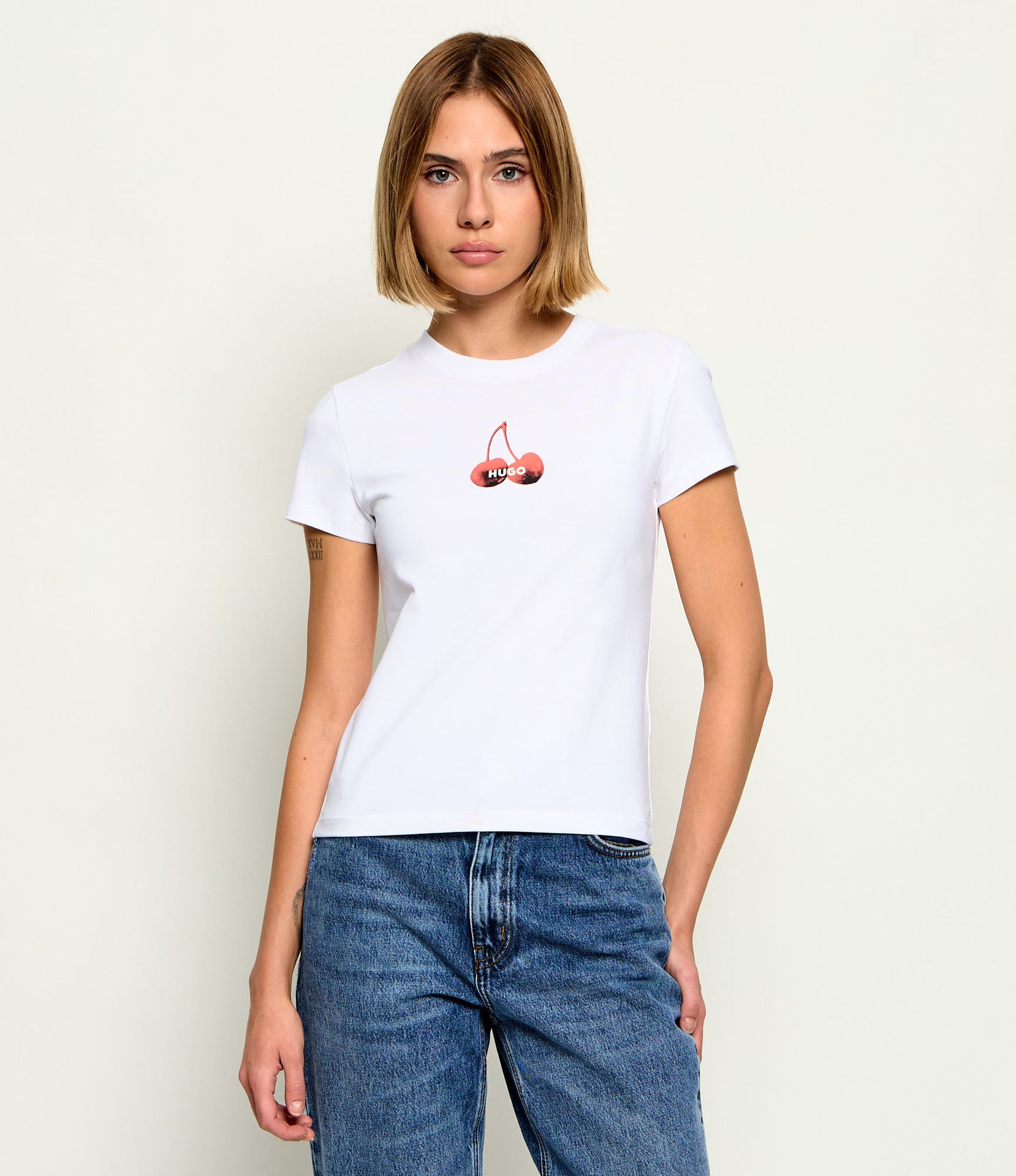 Hugo Blue T-shirt 90''s Tee_B_1 Slim Fit