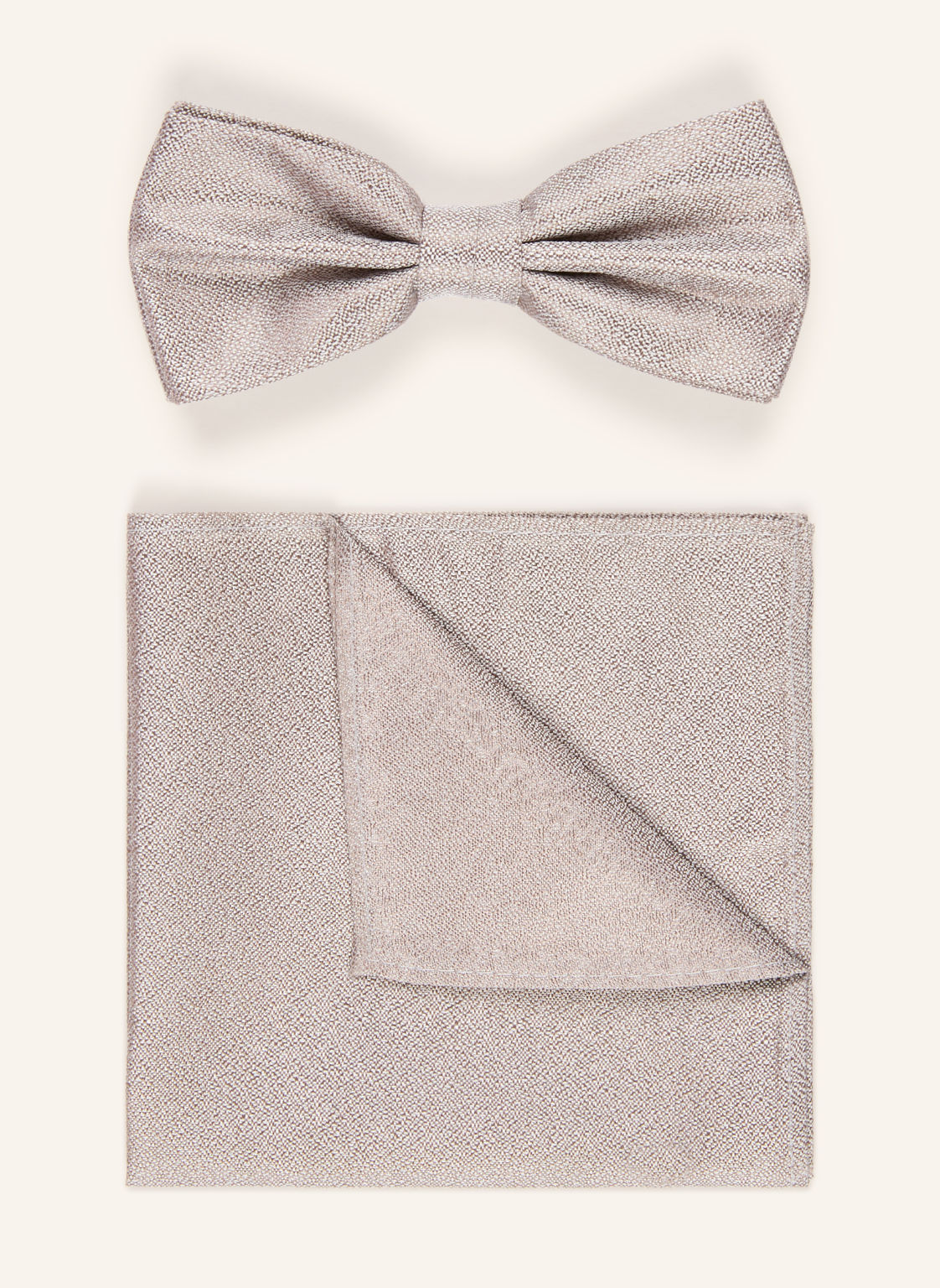 Sterlington Zestaw: Mucha I Poszetka beige