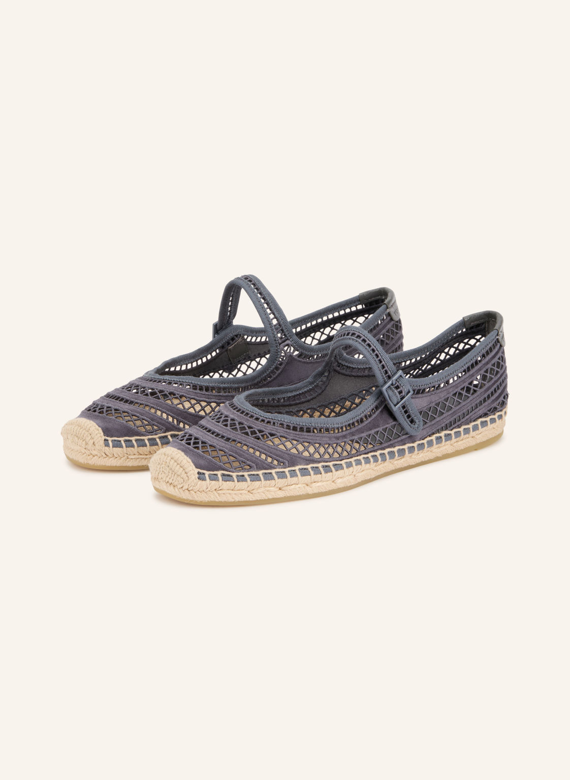 Tory Burch Baleriny W Stylu Mary Jane blau