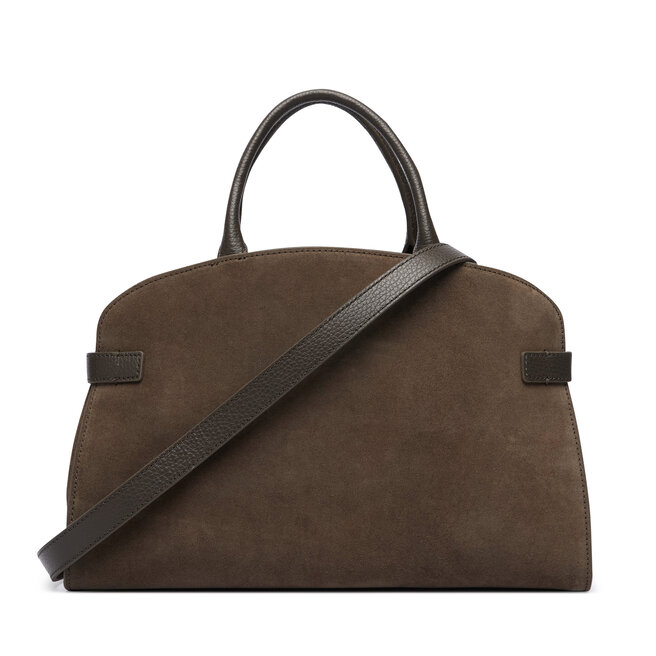 Torebka Coccinelle TLB Coccinellesabine Suede Bi E1 TLB 18 04 01 Khaki