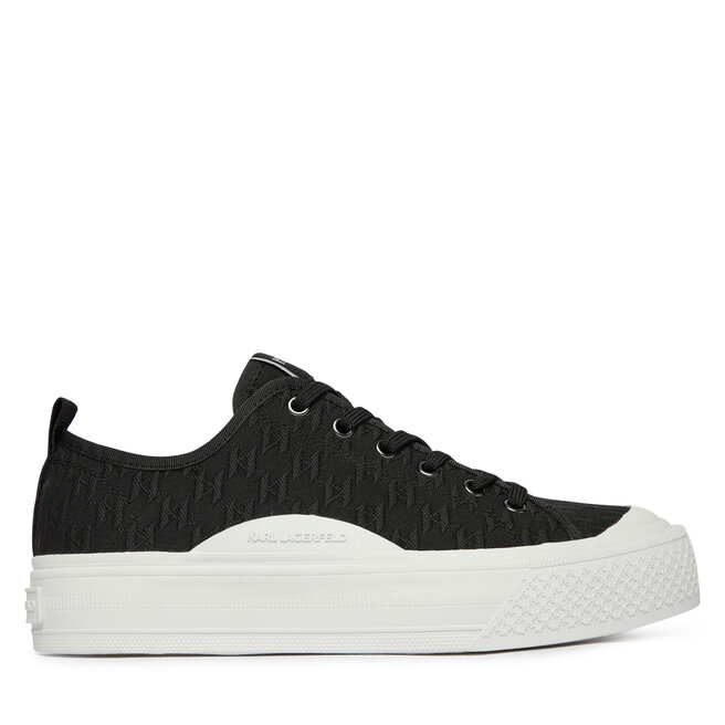 Trampki KARL LAGERFELD Kampus Max V KL50516 Czarny