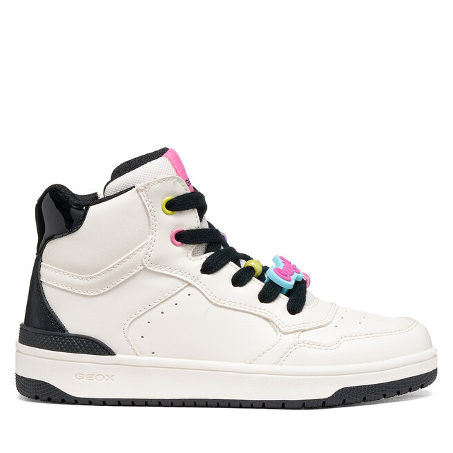 Sneakersy Geox J Washiba Girl J66HXI 000BC C0404 M Biały