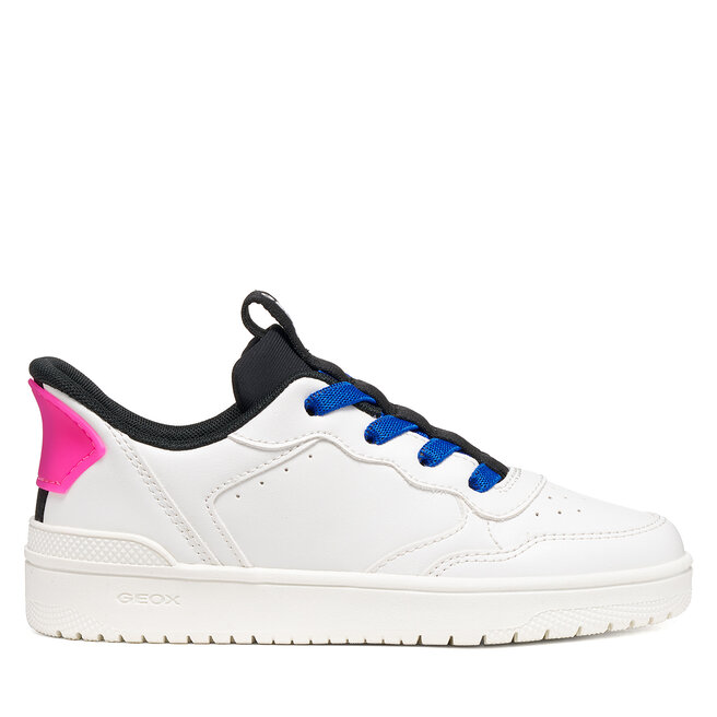 Sneakersy Geox J Washiba Fast In Girl J65NSA 05415 C0404 M Biały