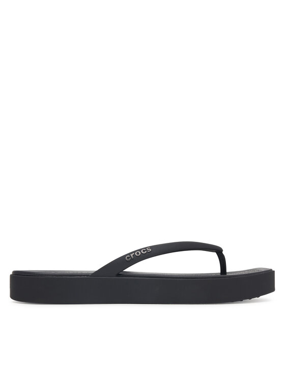Crocs Japonki Miami Square Flatform Flip 214161 Czarny