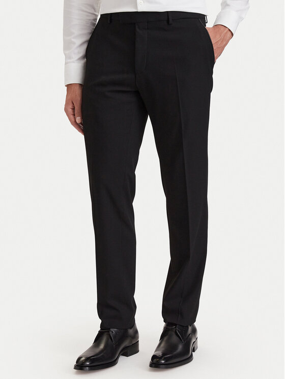 KARL LAGERFELD Spodnie materiałowe 255087 564008 Czarny Slim Fit