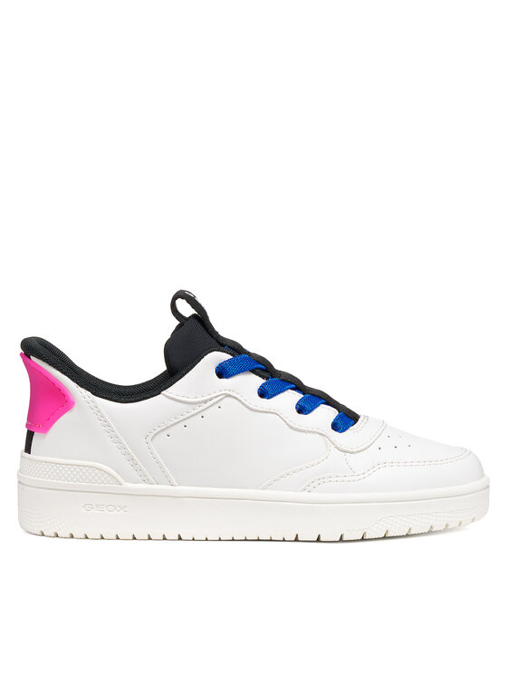 Geox Sneakersy J Washiba Fast In Girl J65NSA 05415 C0404 M Biały