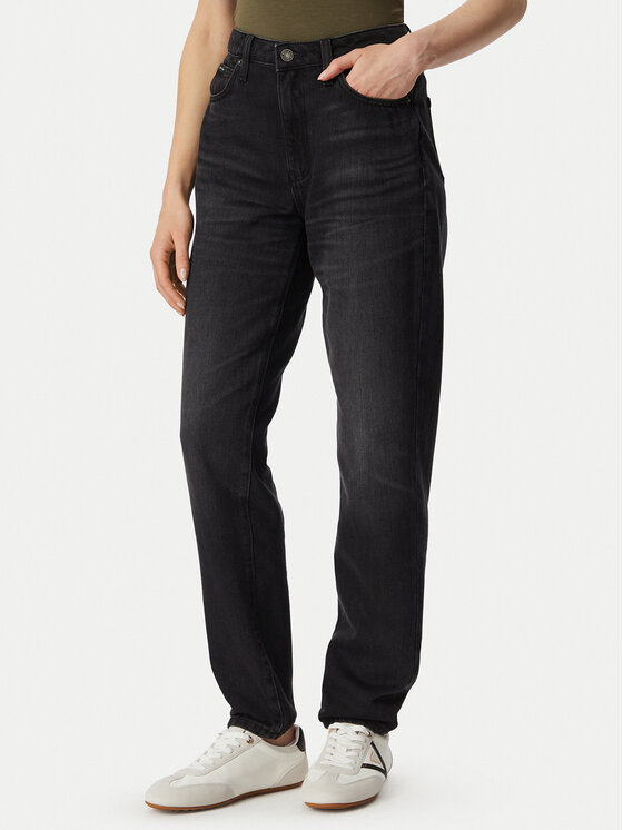 Guess Jeans Jeansy W6YA0D D1148 Czarny Relaxed Fit
