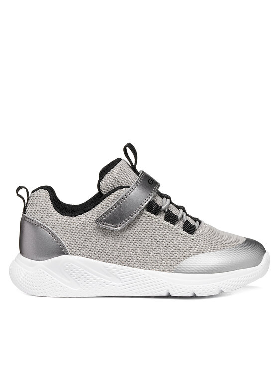 Geox Sneakersy J Sprintye Girl J66FWE 0EWNF C1363 S Srebrny