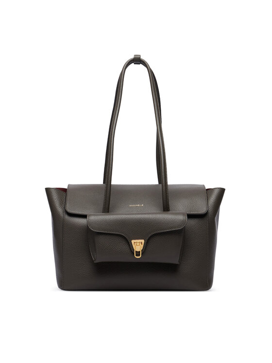Coccinelle Torebka T8A Coccinelle Double Beat E1 T8A 11 02 01 Khaki