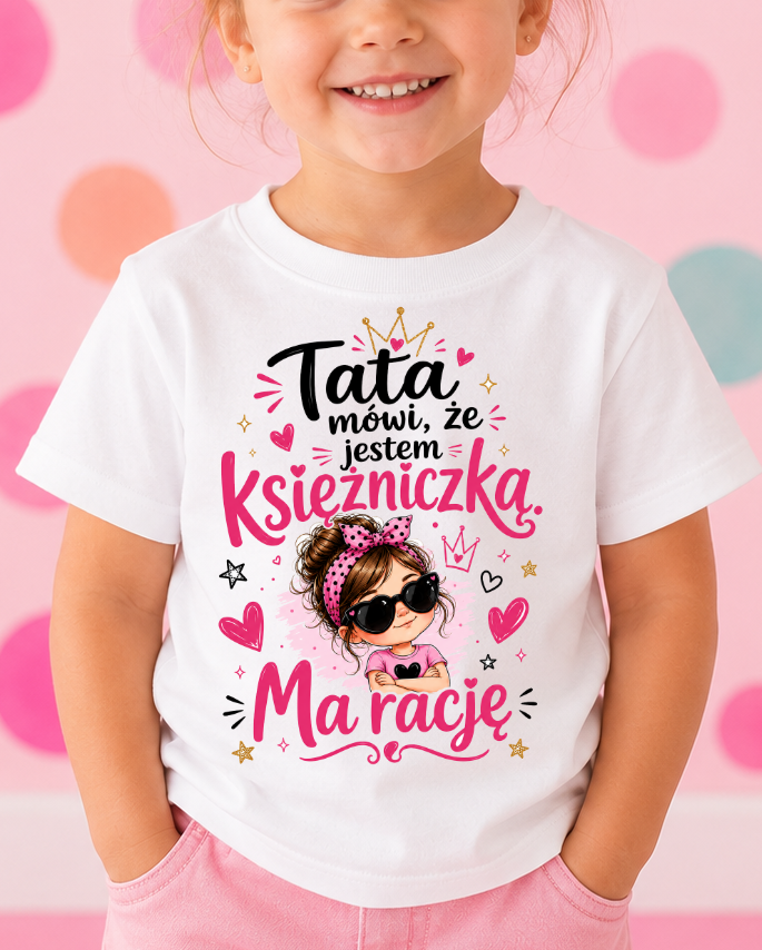 Koszulka dla dziewczynki
