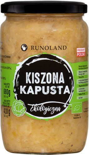 Runoland kapusta kiszona bio 700 g 5901641003144