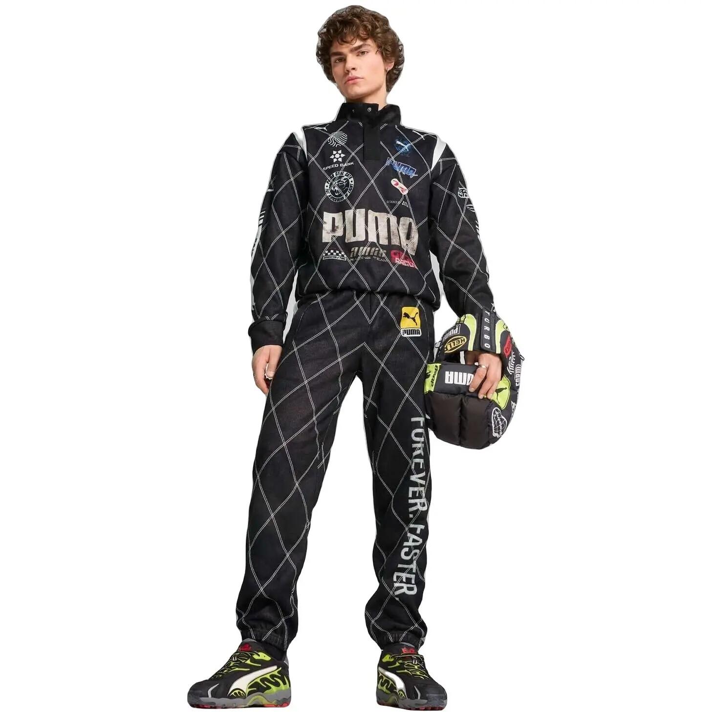 męskie Trousers Puma X Aap Rocky Distressed Sweat Pant