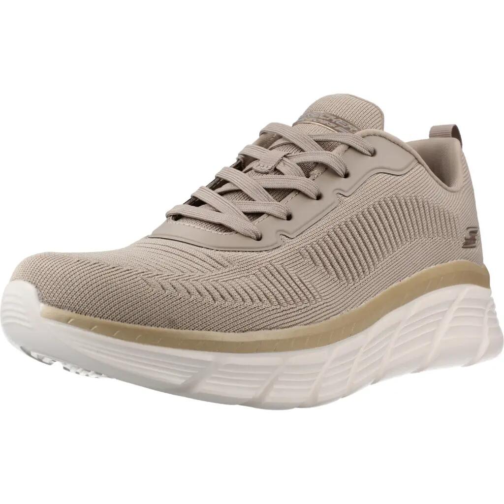 Buty SKECHERS BOBS B FLEX HI FLYING HI Beżowy