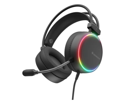 Genesis NEON 614 RGB Czarne