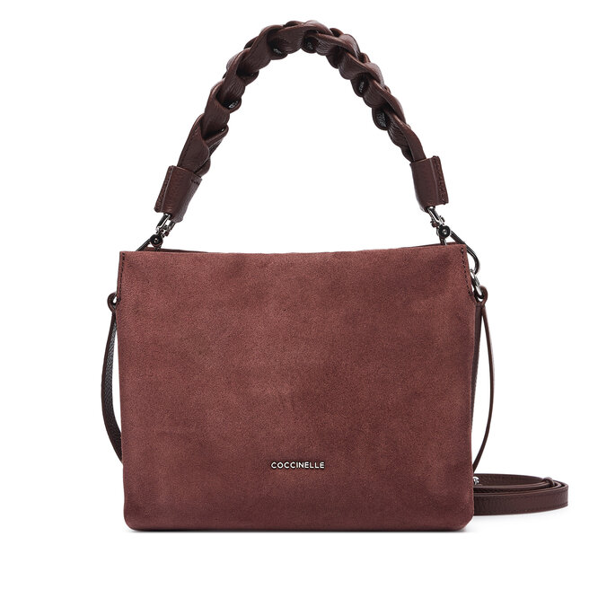Torebka Coccinelle P6P Boheme Suede Bimaterial E1 P6P 58 01 01 Bordowy