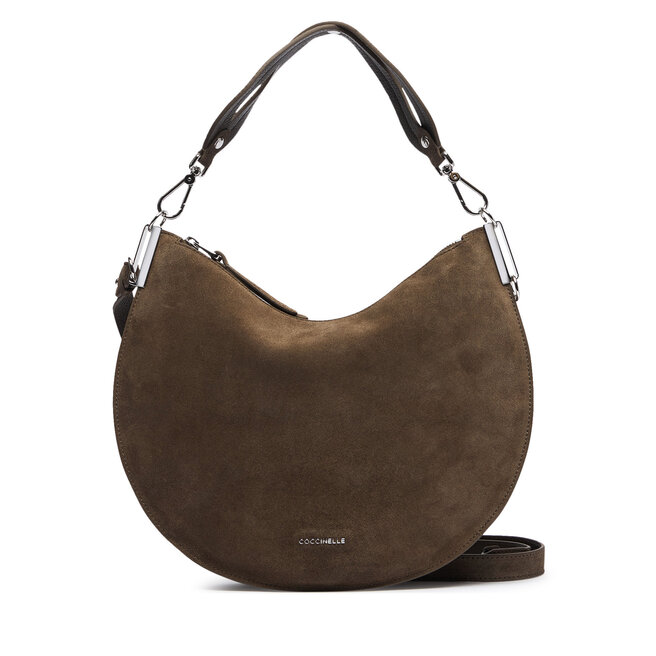 Torebka Coccinelle QKG Coccinellesunup Suede E1 QKG 13 02 01 Khaki