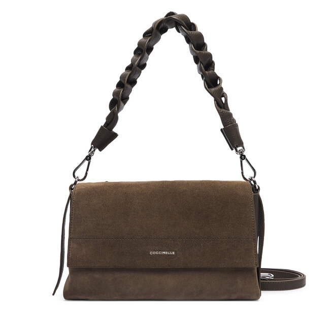Torebka Coccinelle P6P Boheme Suede Bimaterial E1 P6P 12 01 01 Khaki