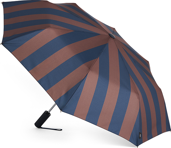 Parasolka Regn niebiesko-brązowa