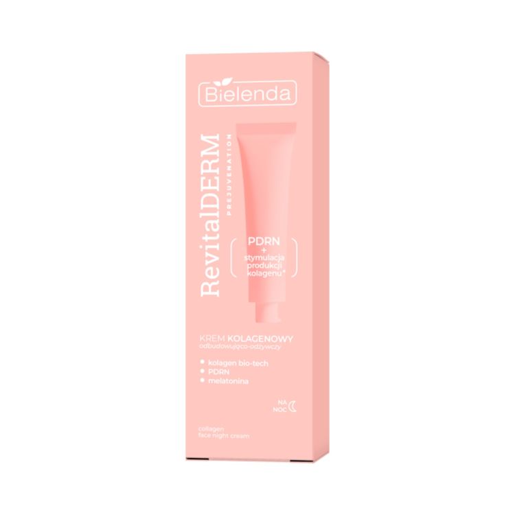 Bielenda RevitalDERM Prejuvenation Krem Kolagenowy Odbudowująco-Odżywczy na Noc 40ml