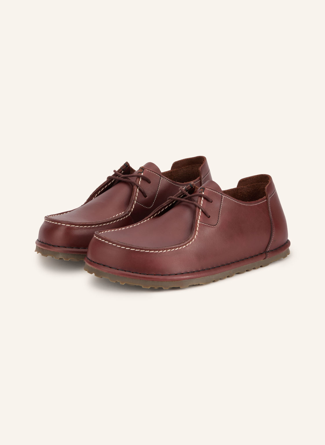 Birkenstock Sznurowane Botki Utti Lace Workwear Lena Rust braun