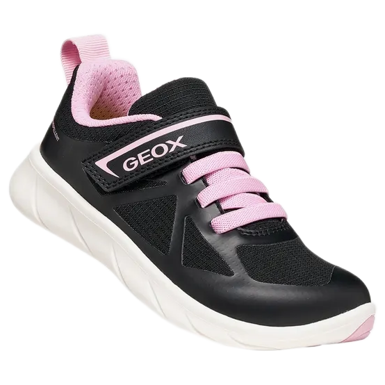 Dziecięce tenisówki Geox J Foot-Run Girl WR Rozmiar butów (UE): 31 / Kolor: czarny/różówy