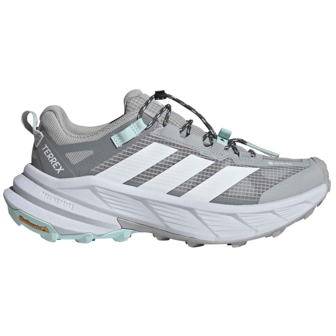 Trampki Adidas Zapatillas adidas Terrex Freehiker SL GORE-TEX gris blanco mujer dla Męskie