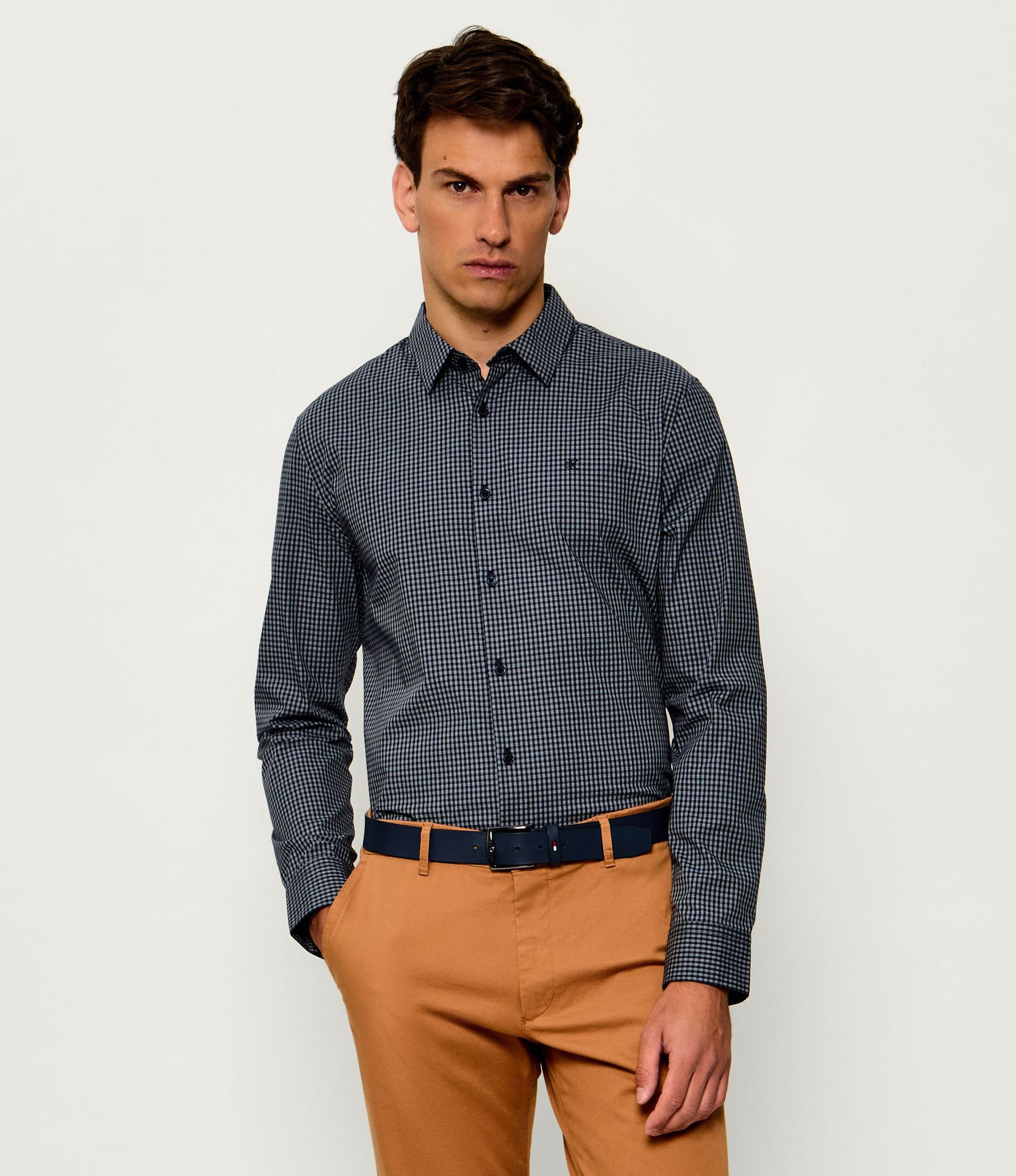 Calvin Klein Koszula Slim Fit stretch
