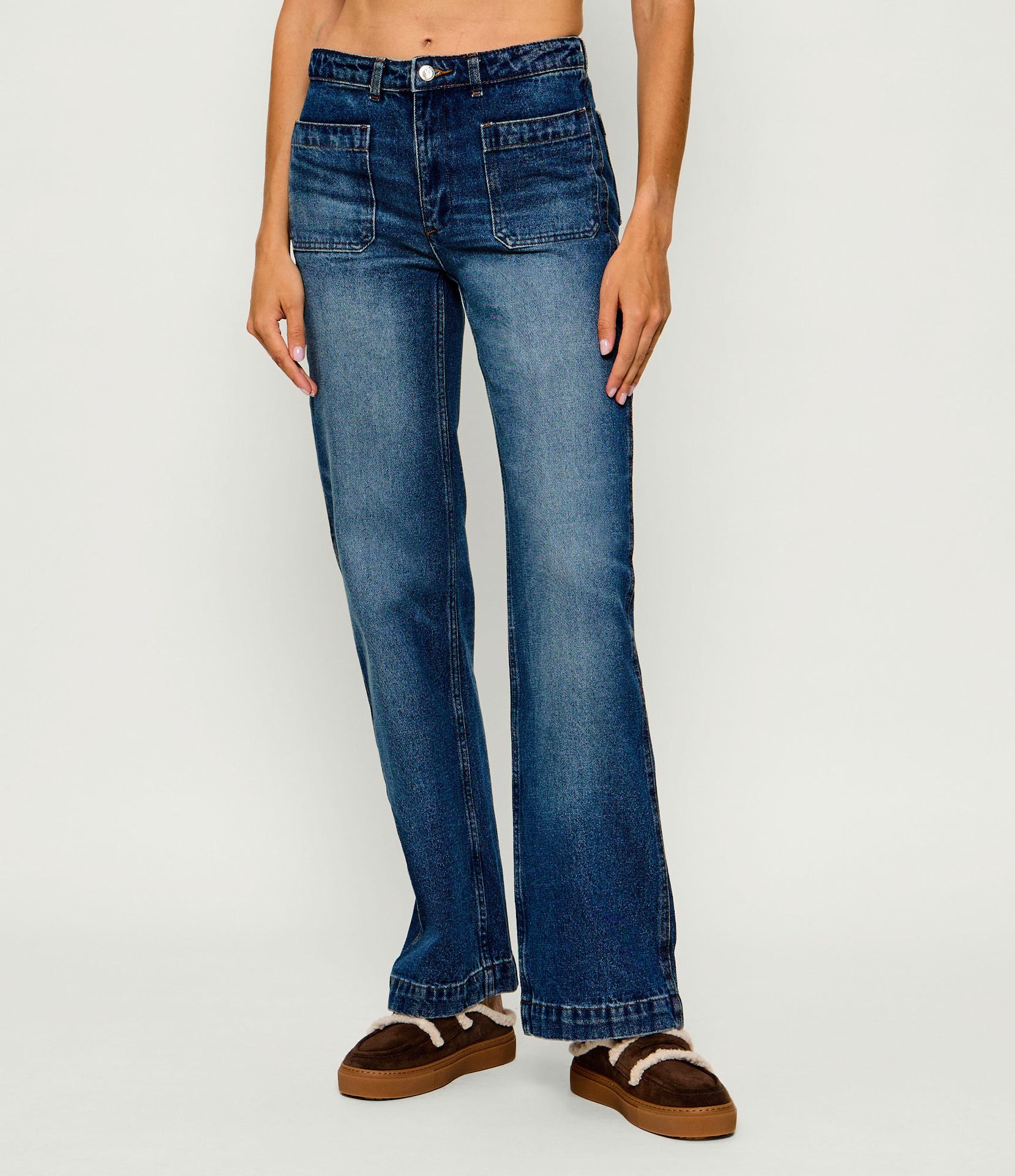 A.P.C. Jeansy Victoria flare fit