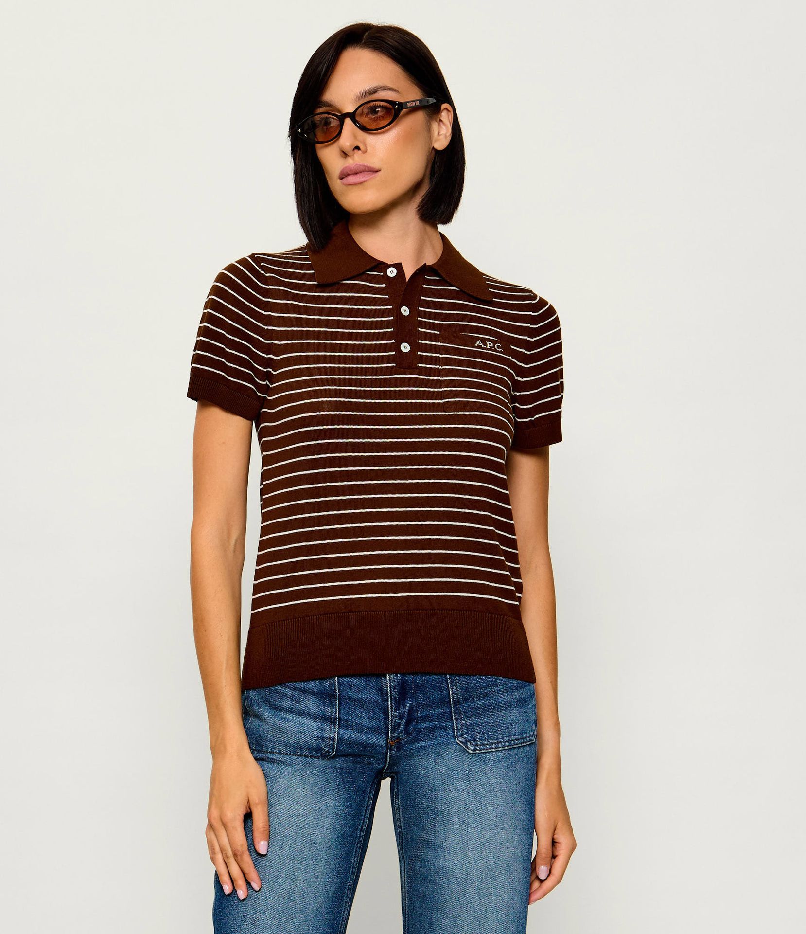 A.P.C. Polo Aline Slim Fit