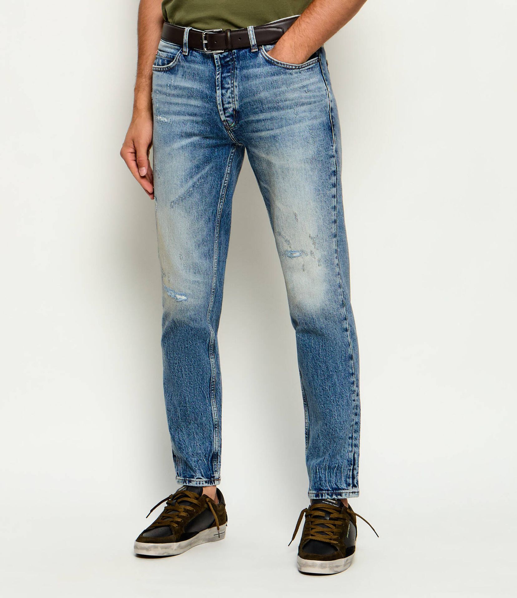 HUGO Jeansy 634 Tapered fit