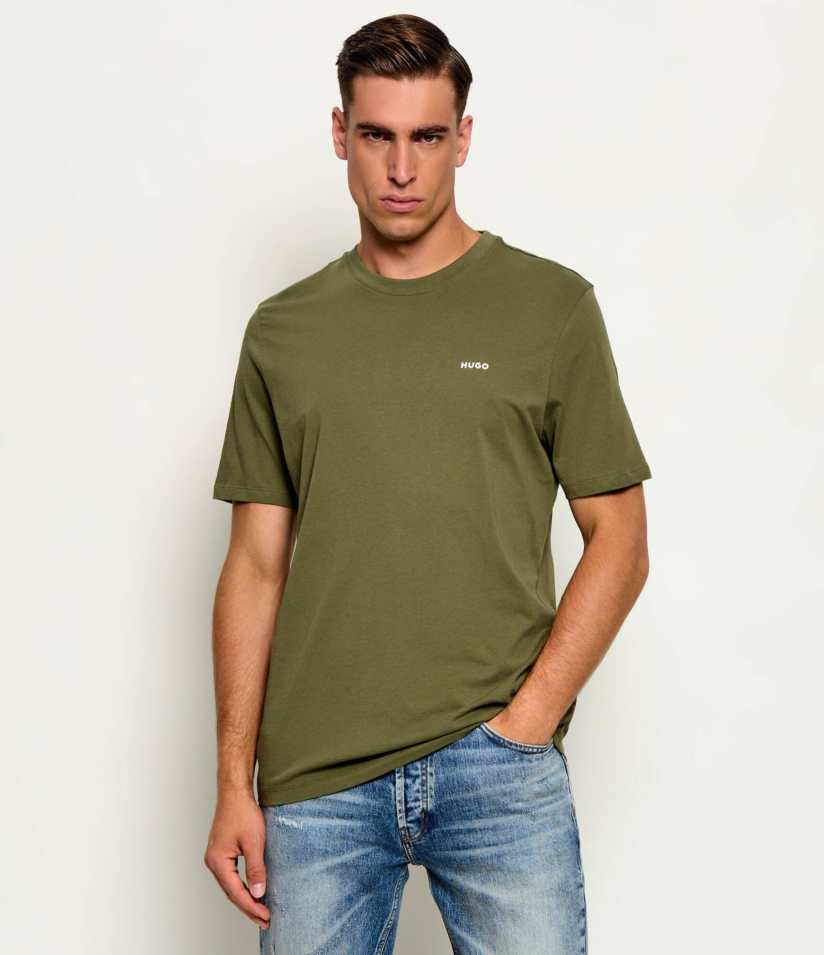 HUGO T-shirt Dero222 Regular Fit
