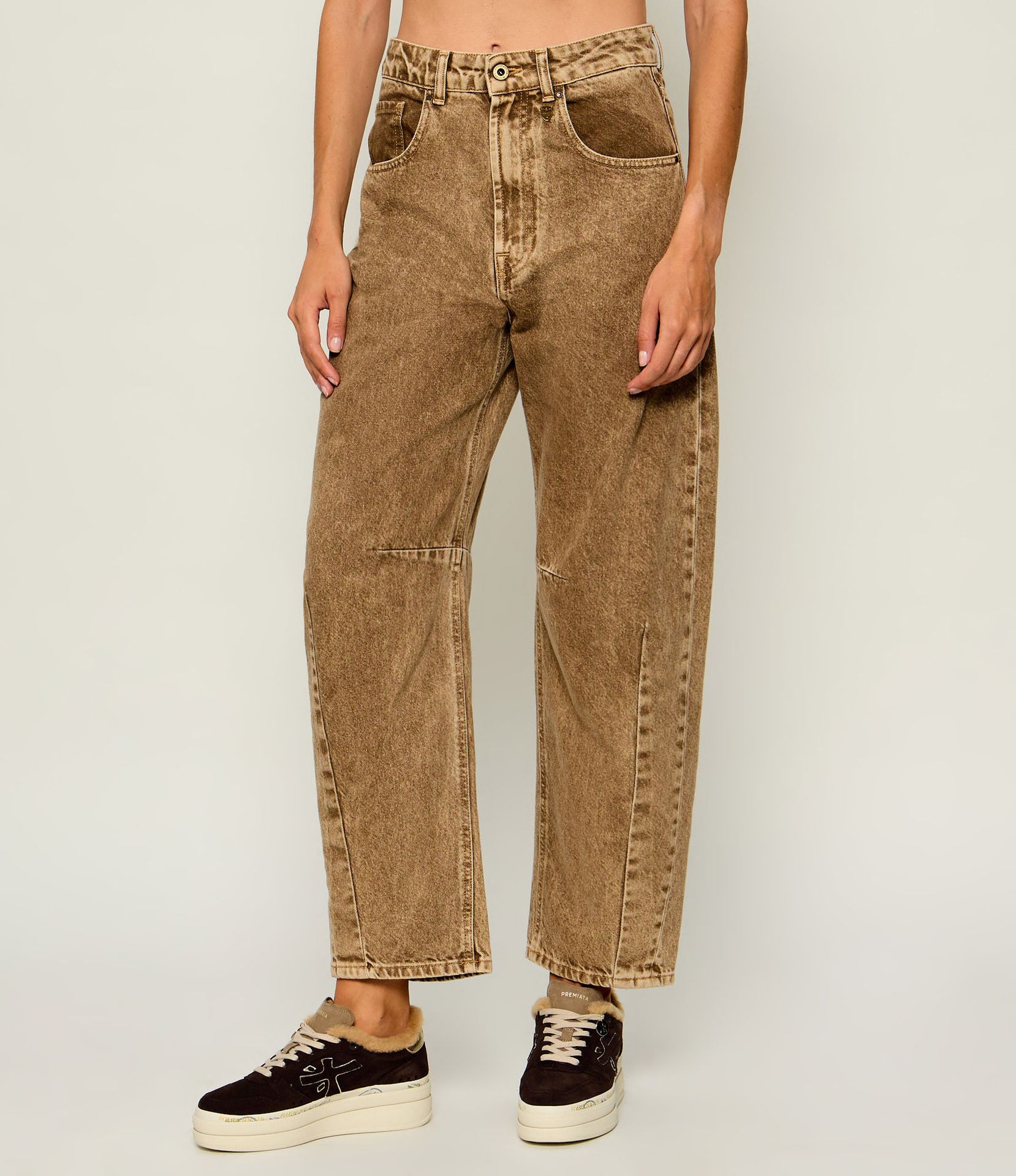 Aeronautica Militare Jeansy Mom Fit