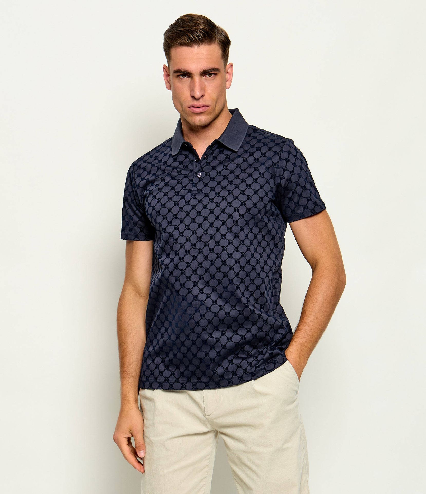 Joop! Polo Pancrazio Classic fit mercerised
