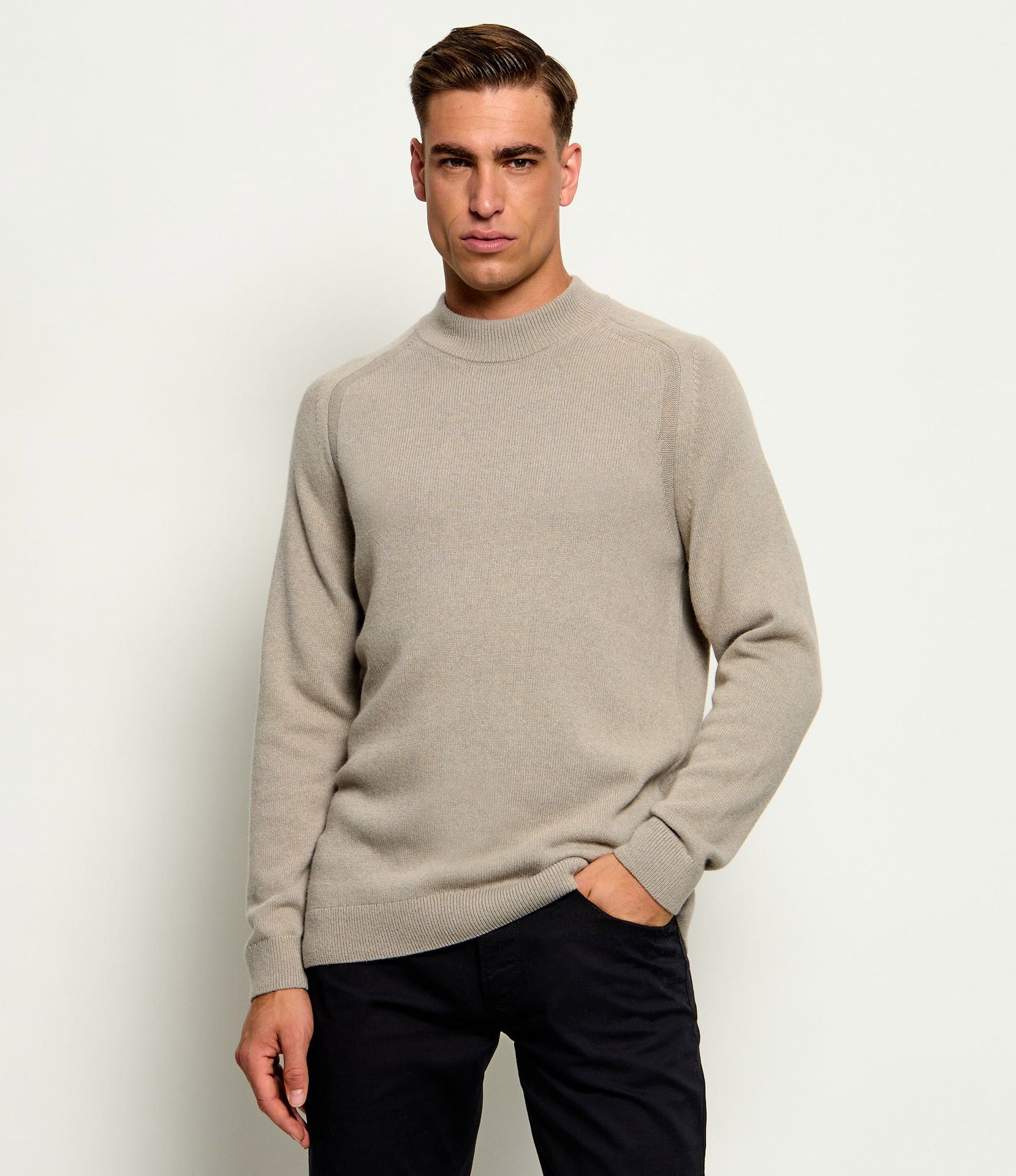 Joop! Sweter Wylandor Regular Fit z dodatkiem wełny i kaszmiru