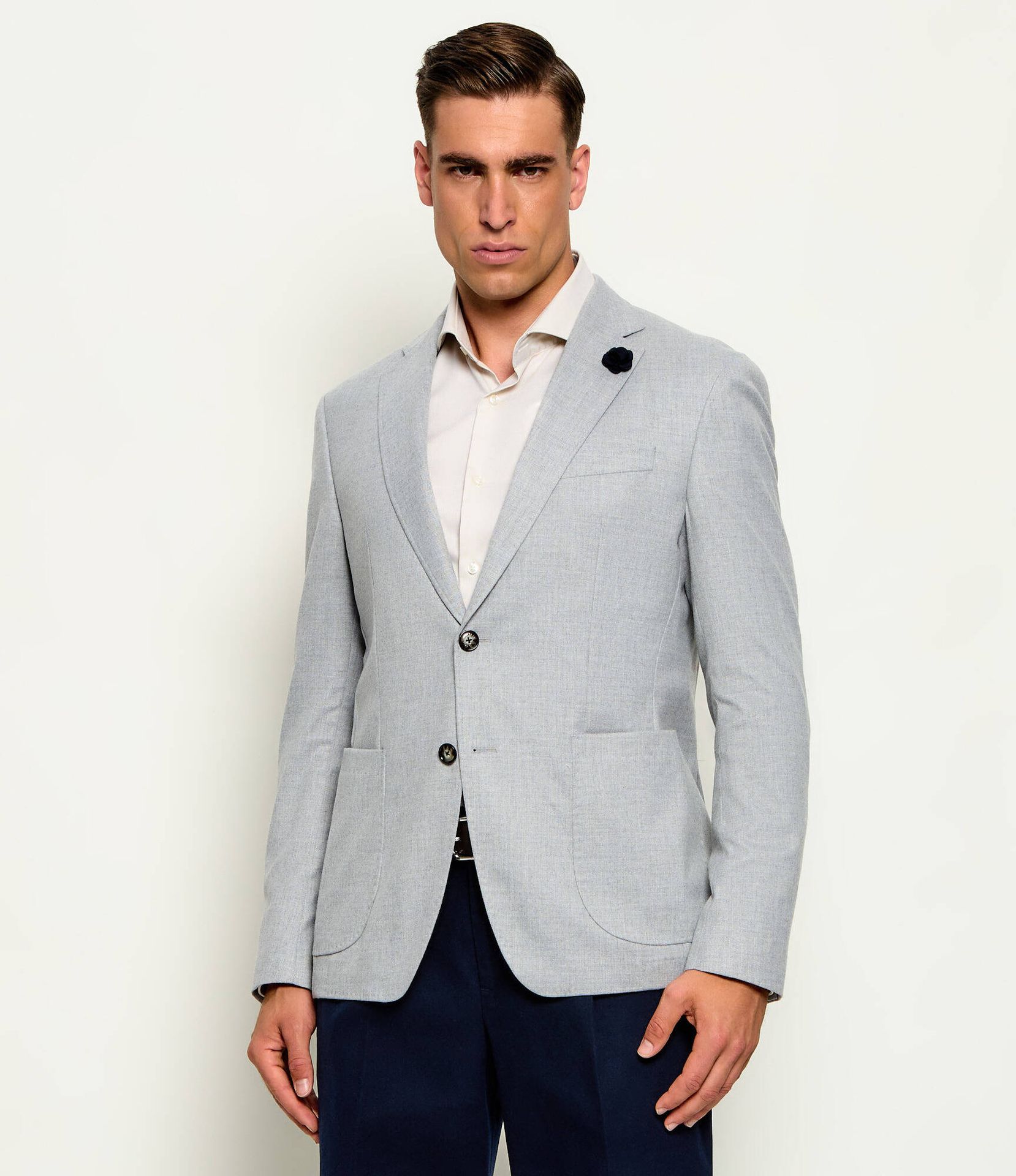 Joop! Marynarka Hoverest Slim Fit z dodatkiem wełny