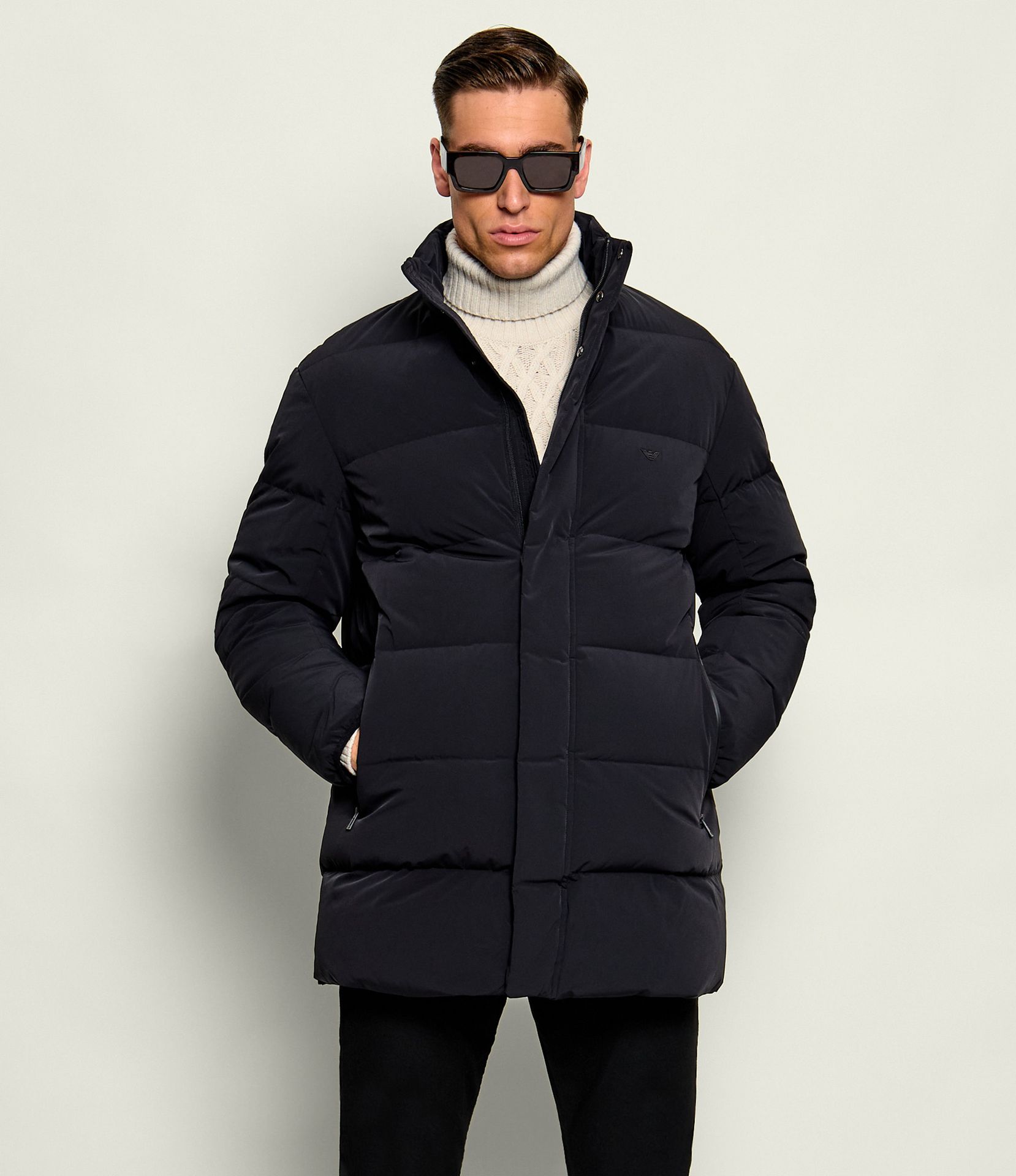 Emporio Armani Puchowa kurtka Regular Fit