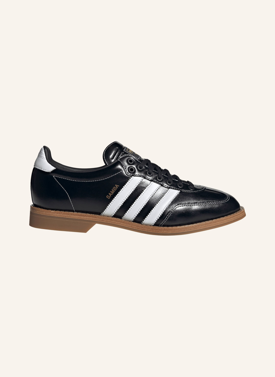 Adidas Originals Sznurowane Botki Samba Bowling schwarz