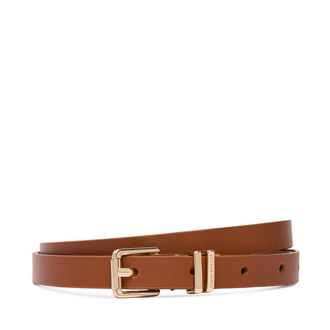 Pasek Tommy Hilfiger Th Square 1.5 AW0AW18693 Brązowy