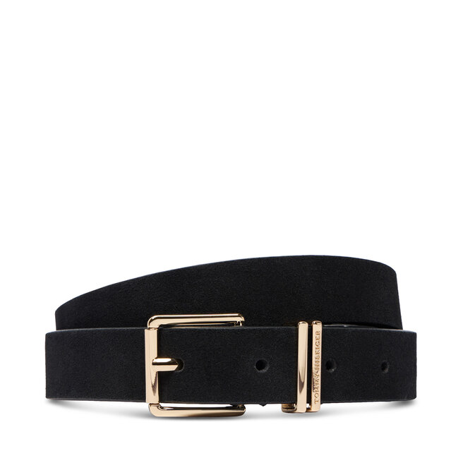 Pasek Tommy Hilfiger Th Square 2.5 Nb AW0AW19143 Czarny