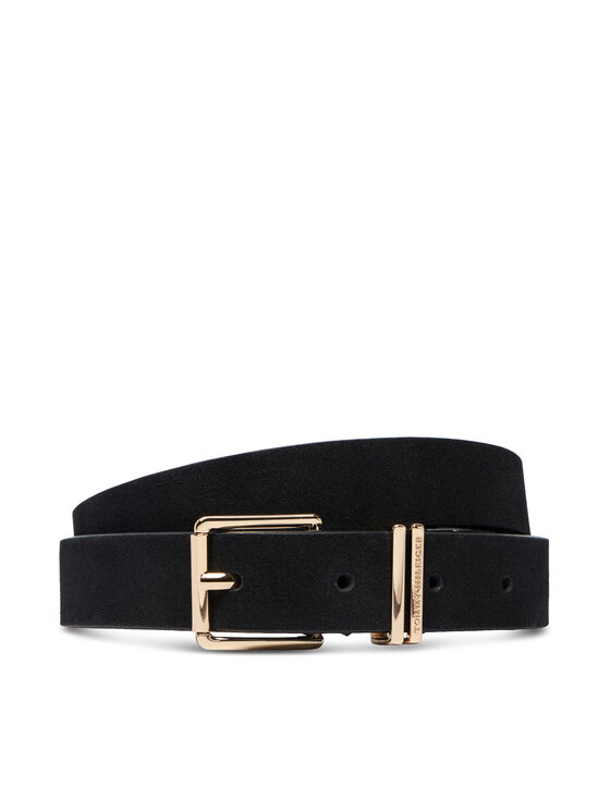Tommy Hilfiger Pasek Th Square 2.5 Nb AW0AW19143 Czarny