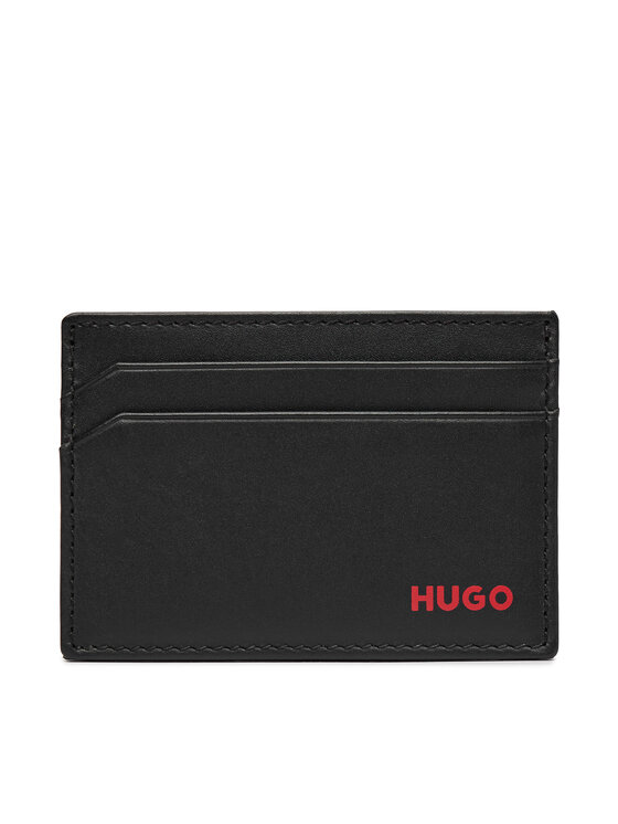 HUGO Etui na karty kredytowe 50570456 Czarny
