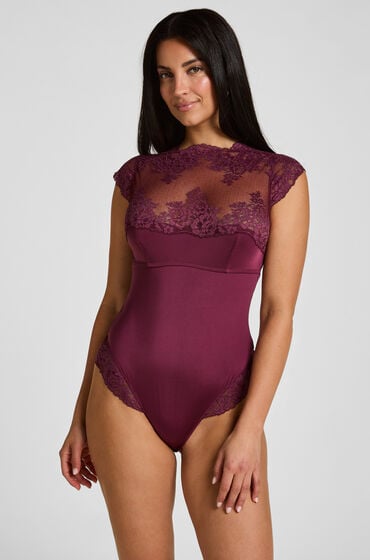 Hunkemöller Body Rosie Fioletowy