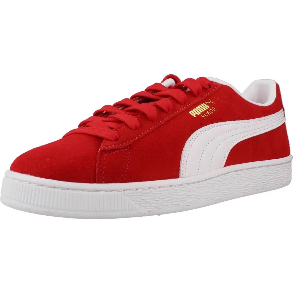 Buty PUMA YELLOW SUEDE CLASSIC Czerwony
