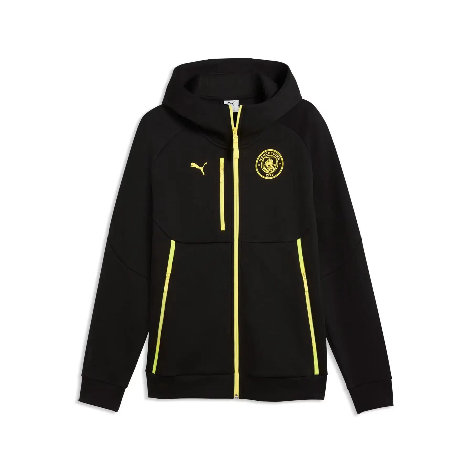 Bluza z kapturem z zamkiem Manchester City 2026/27