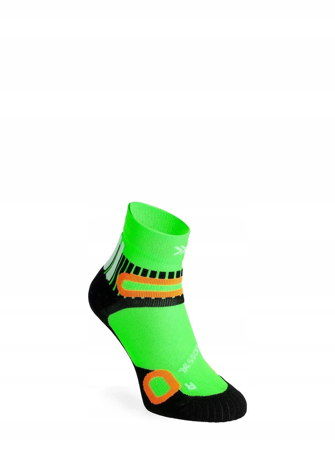 Skarpety unisex X-Socks Hike Discover Ankle Fluo Green Frog E125